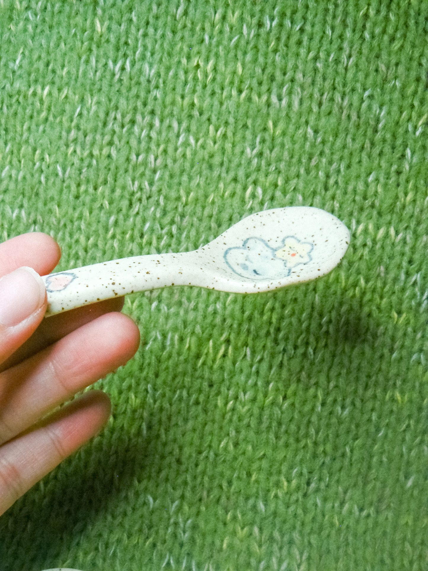 Mini Ceramic Spoon