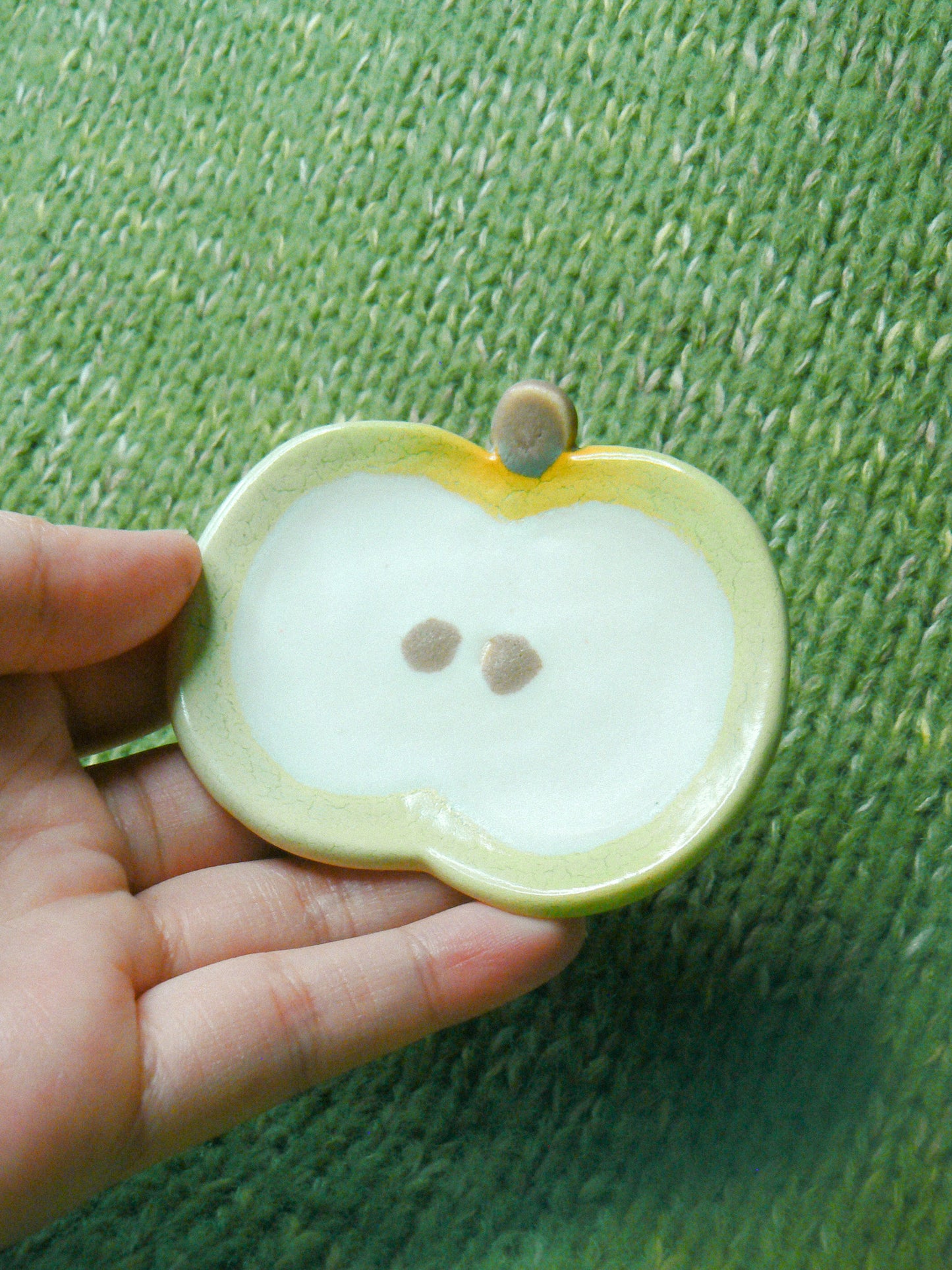 Apple Trinket Dish