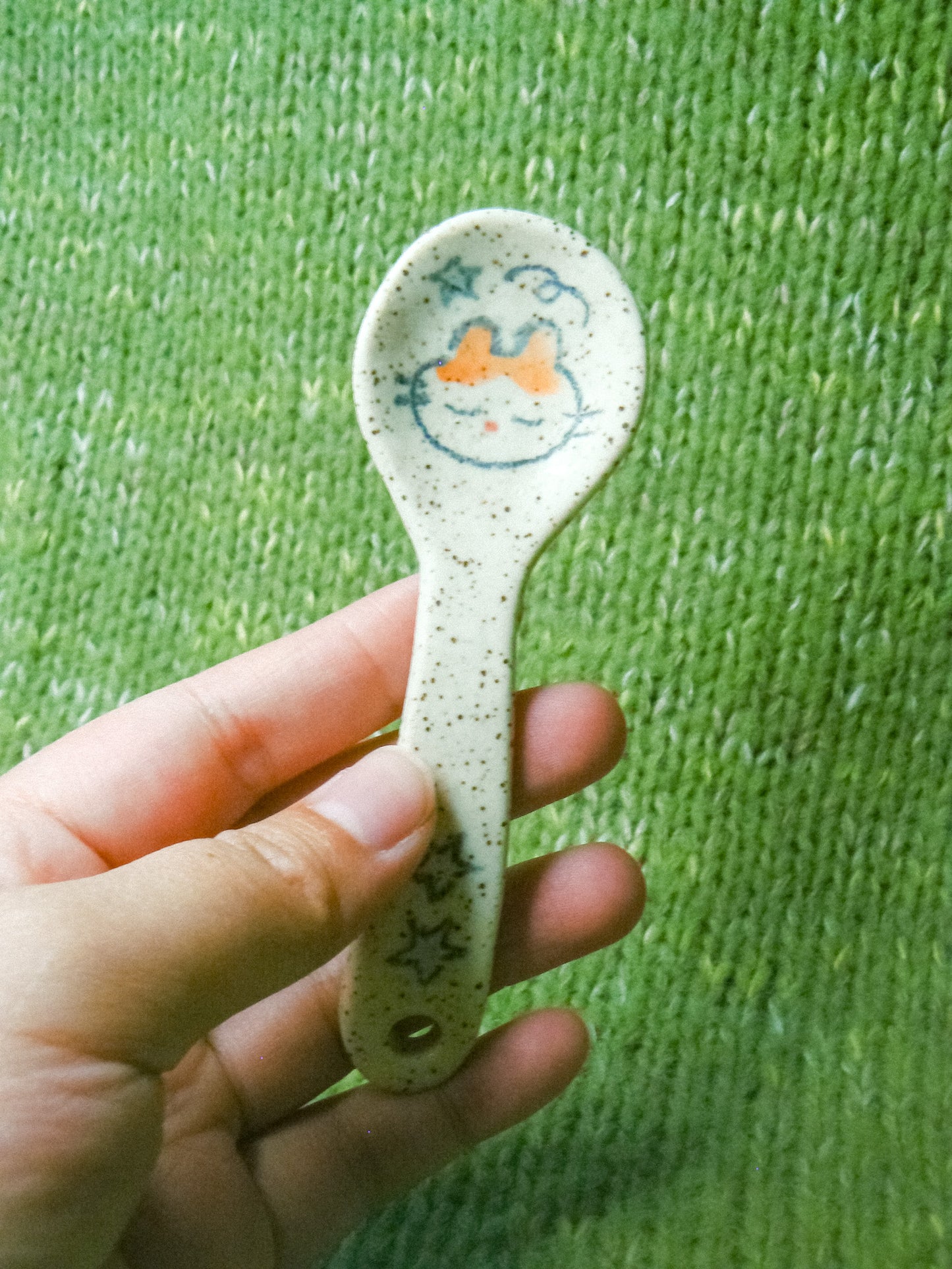 Mini Ceramic Spoon