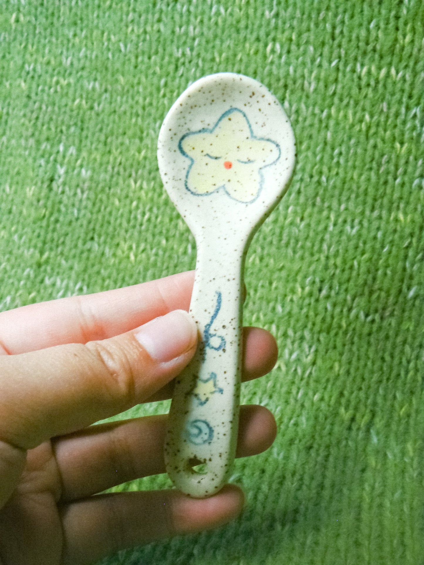 Mini Ceramic Spoon