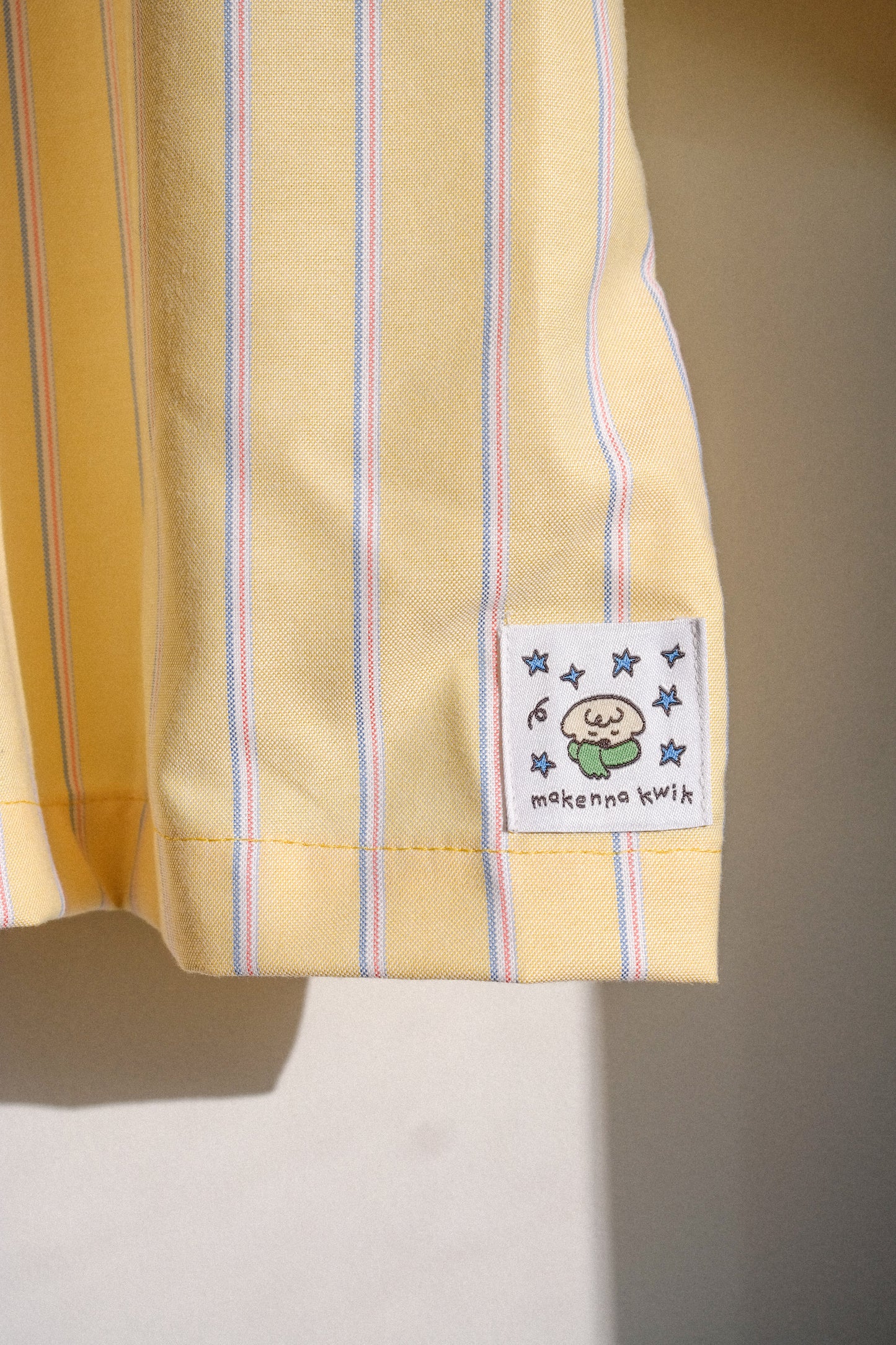 Upcycled Cat Appliqué Shirt