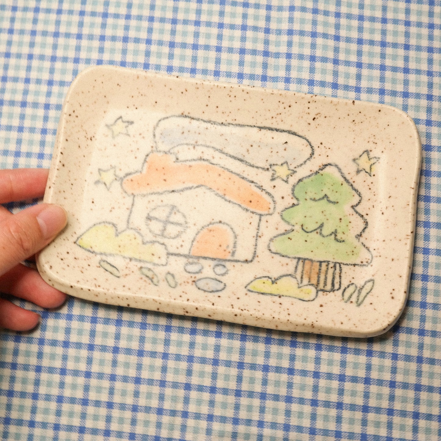 Orange House Snack Plate