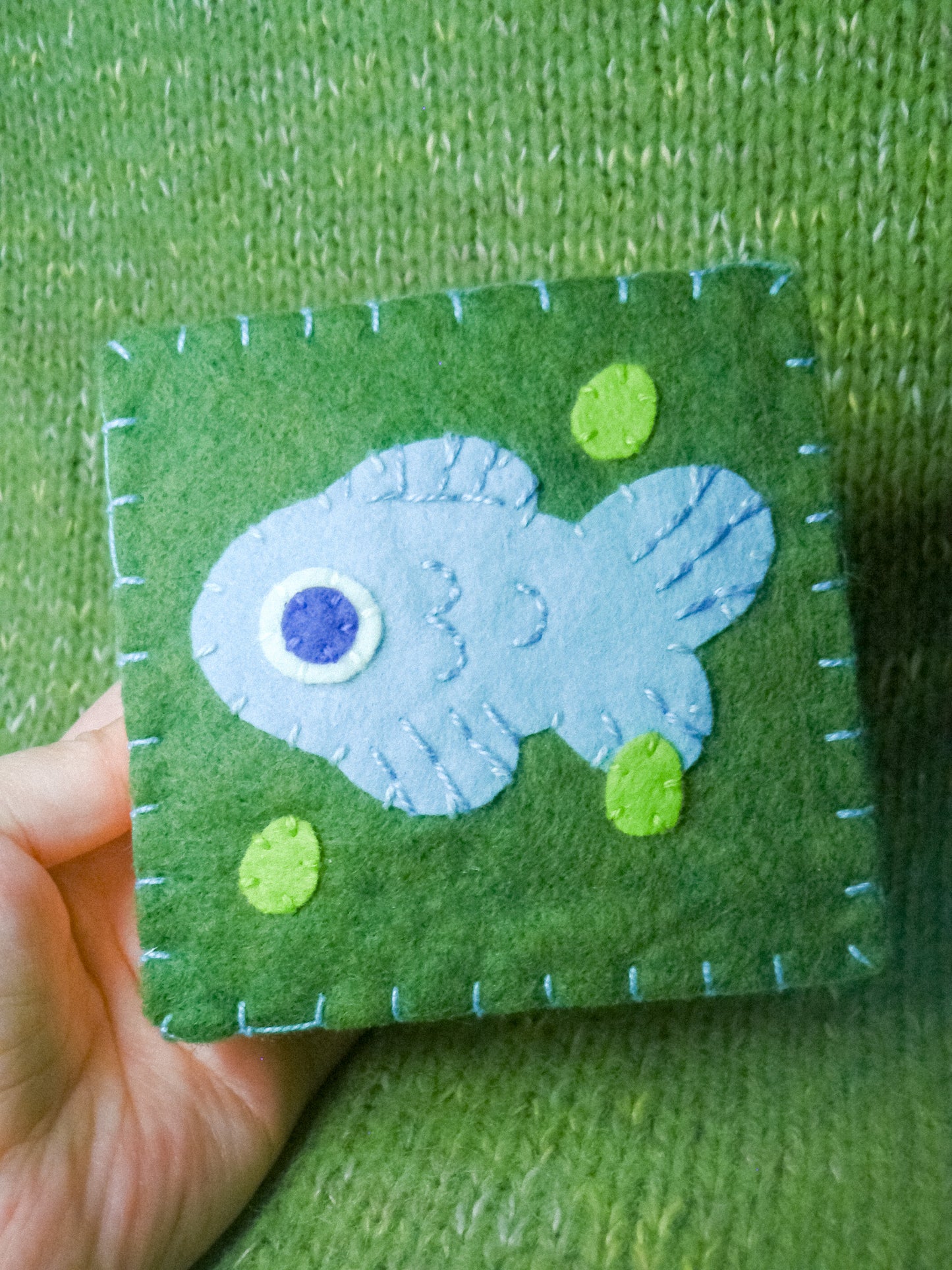 Fish Handmade Felt Original Artwork