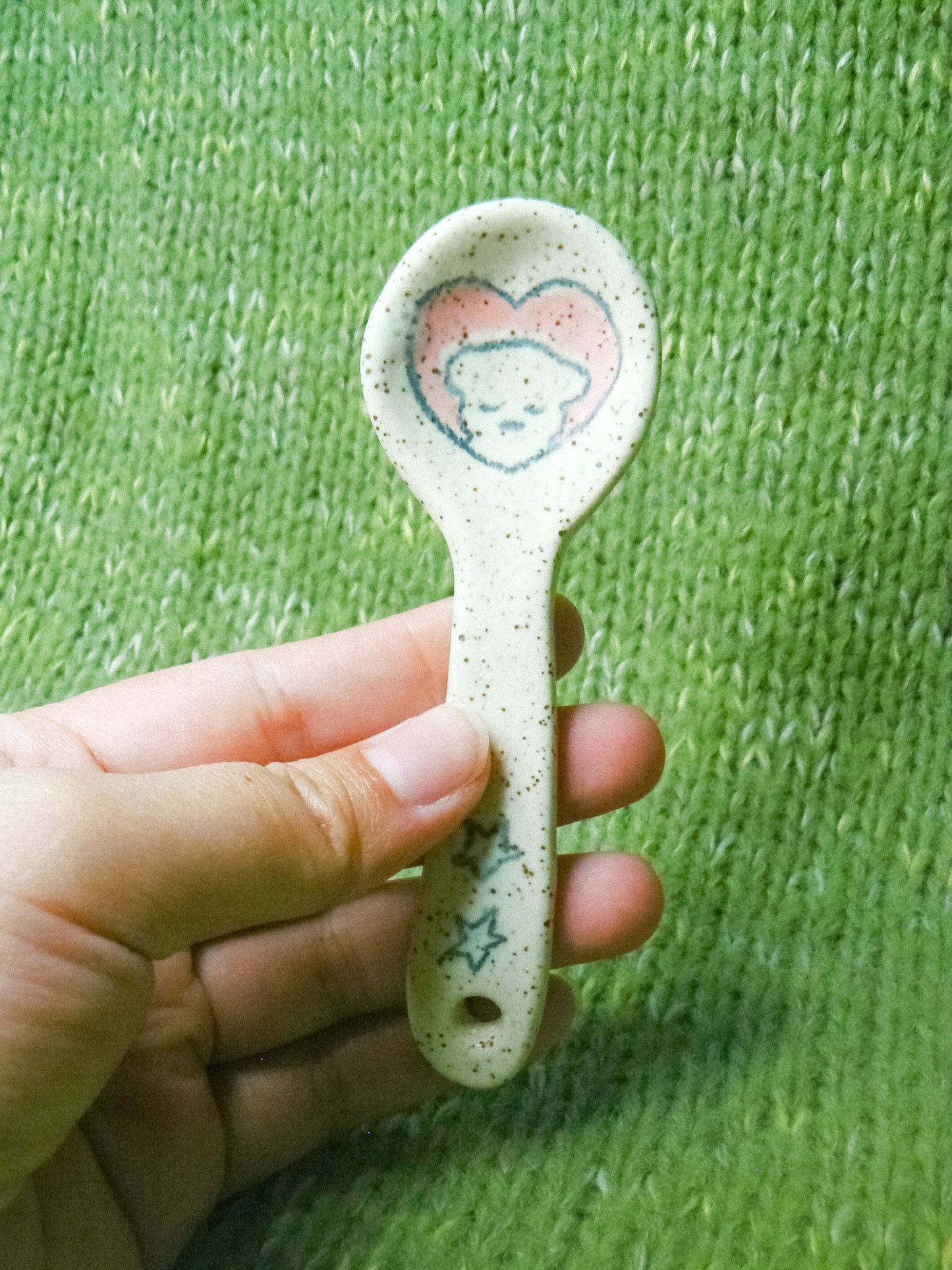 Mini Ceramic Spoon
