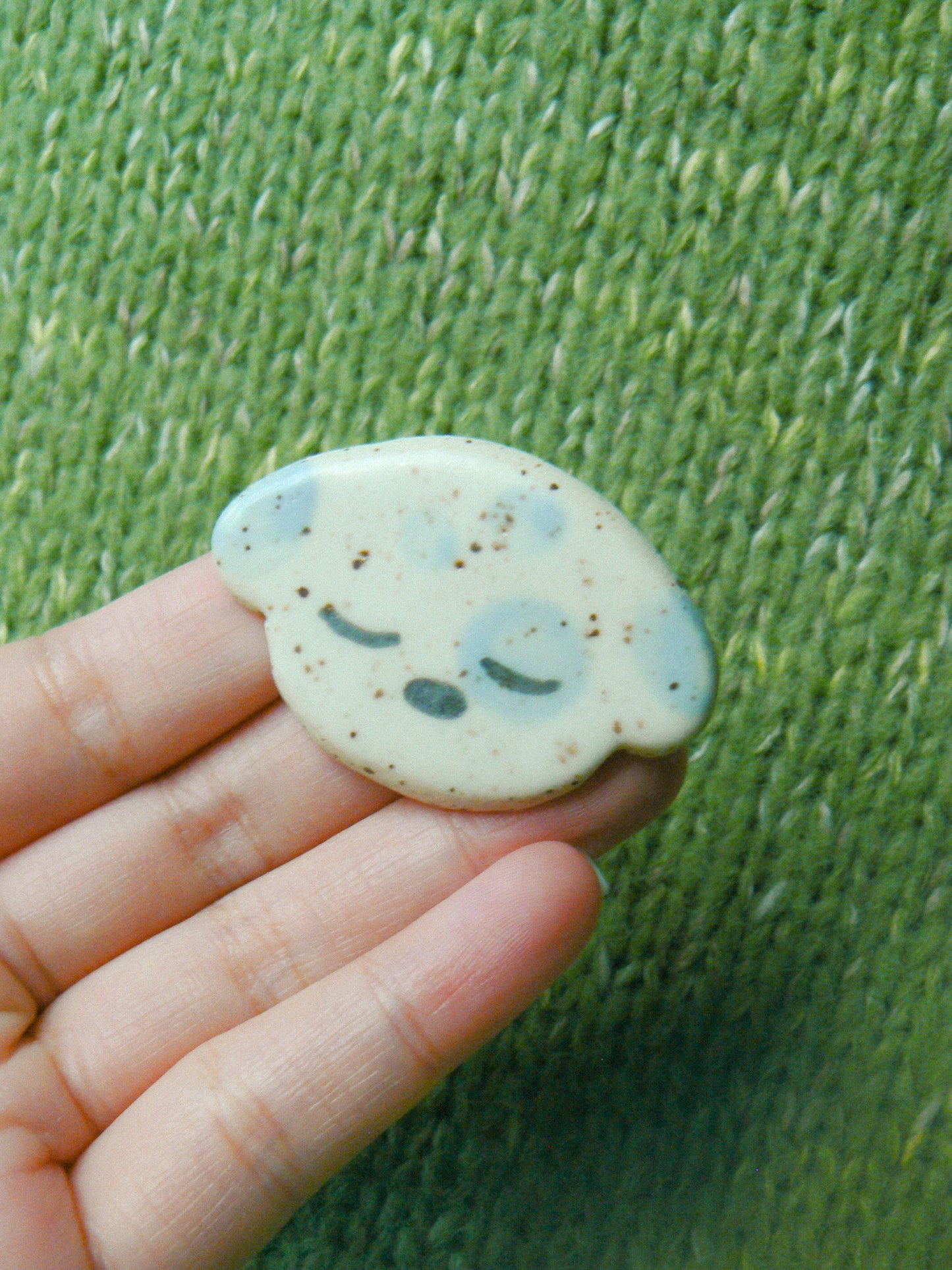 Ceramic Magnet - Spotty Doggy