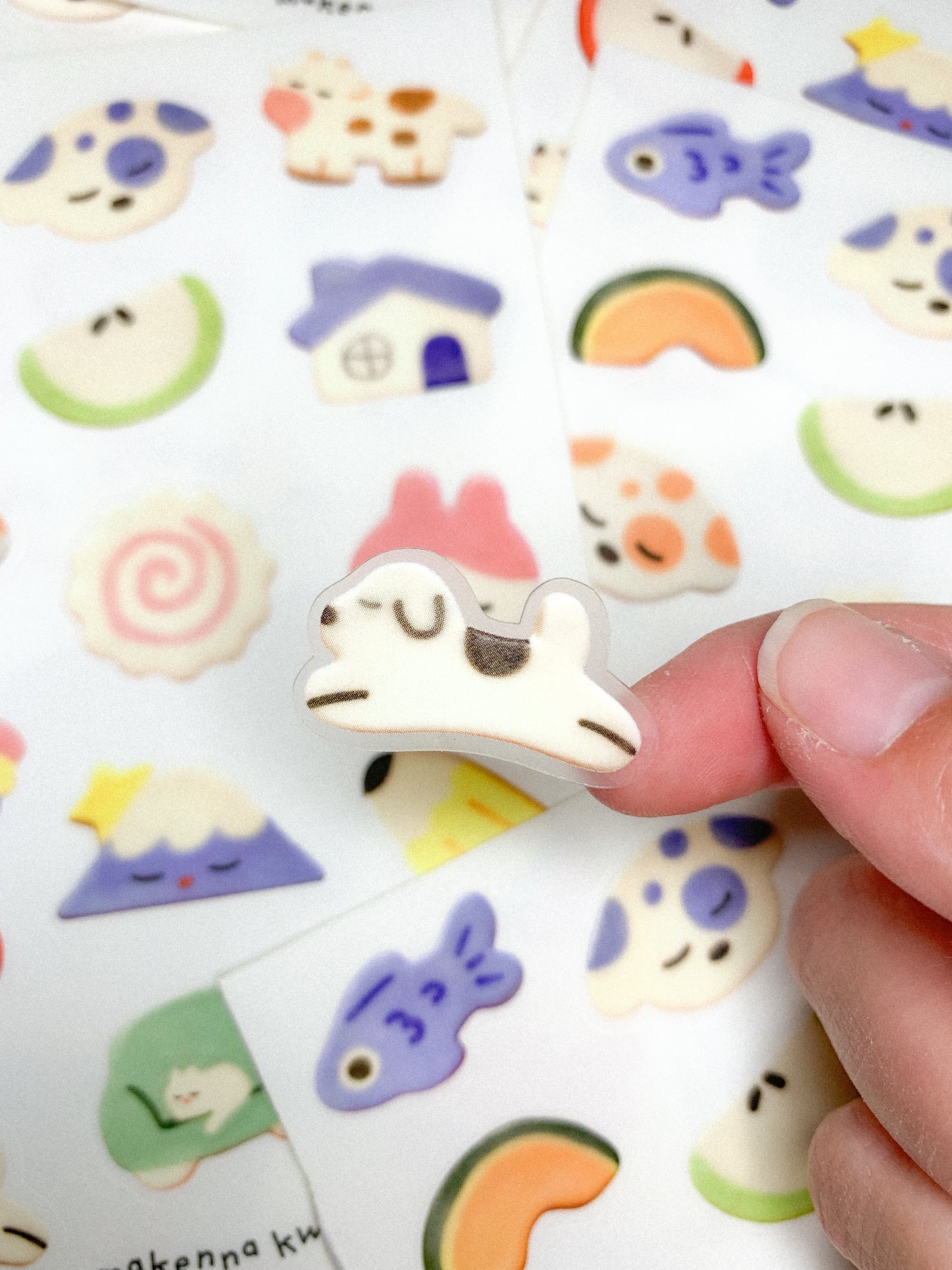 Clay Thingies Vinyl Sticker Sheet