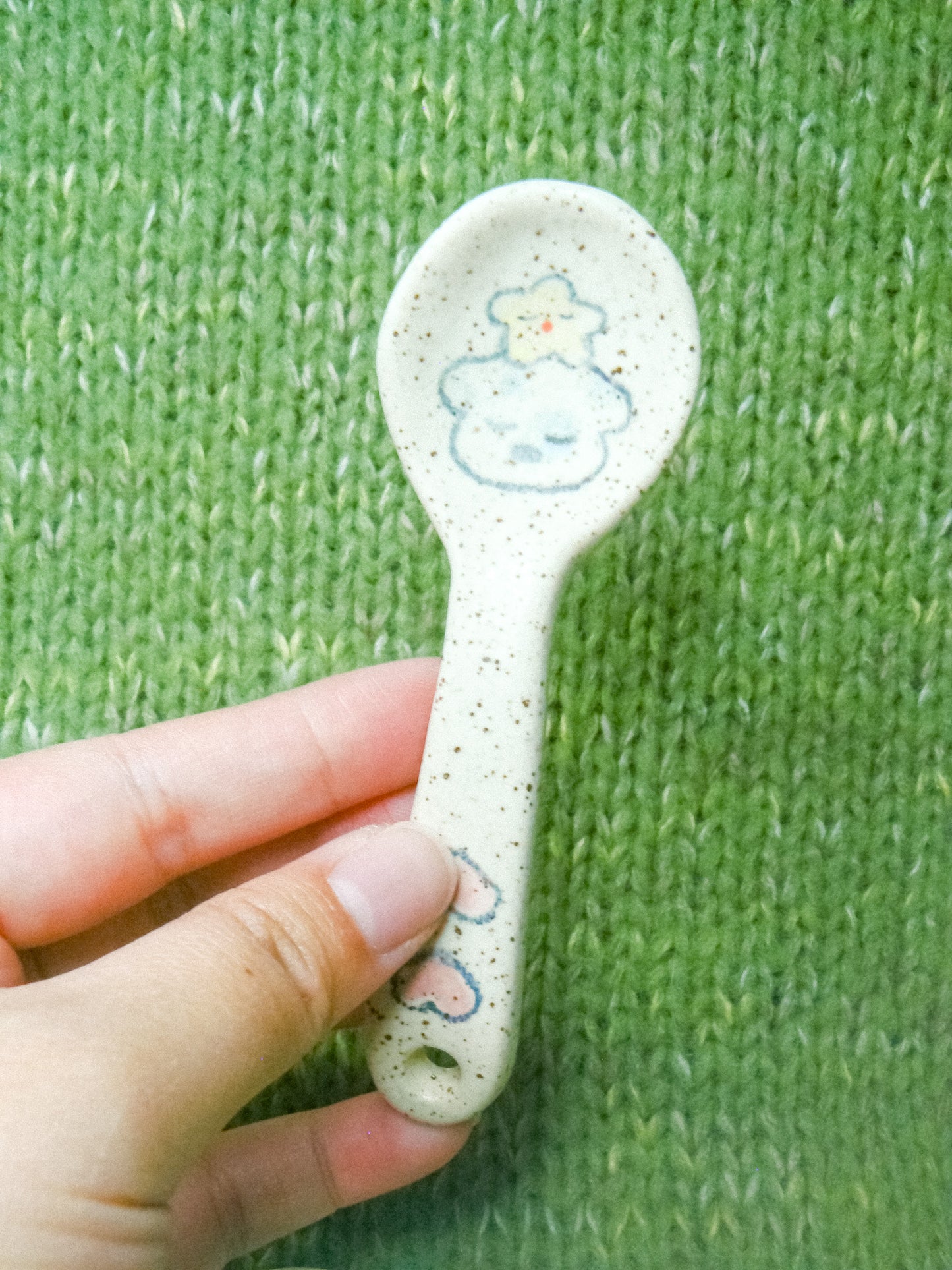 Mini Ceramic Spoon