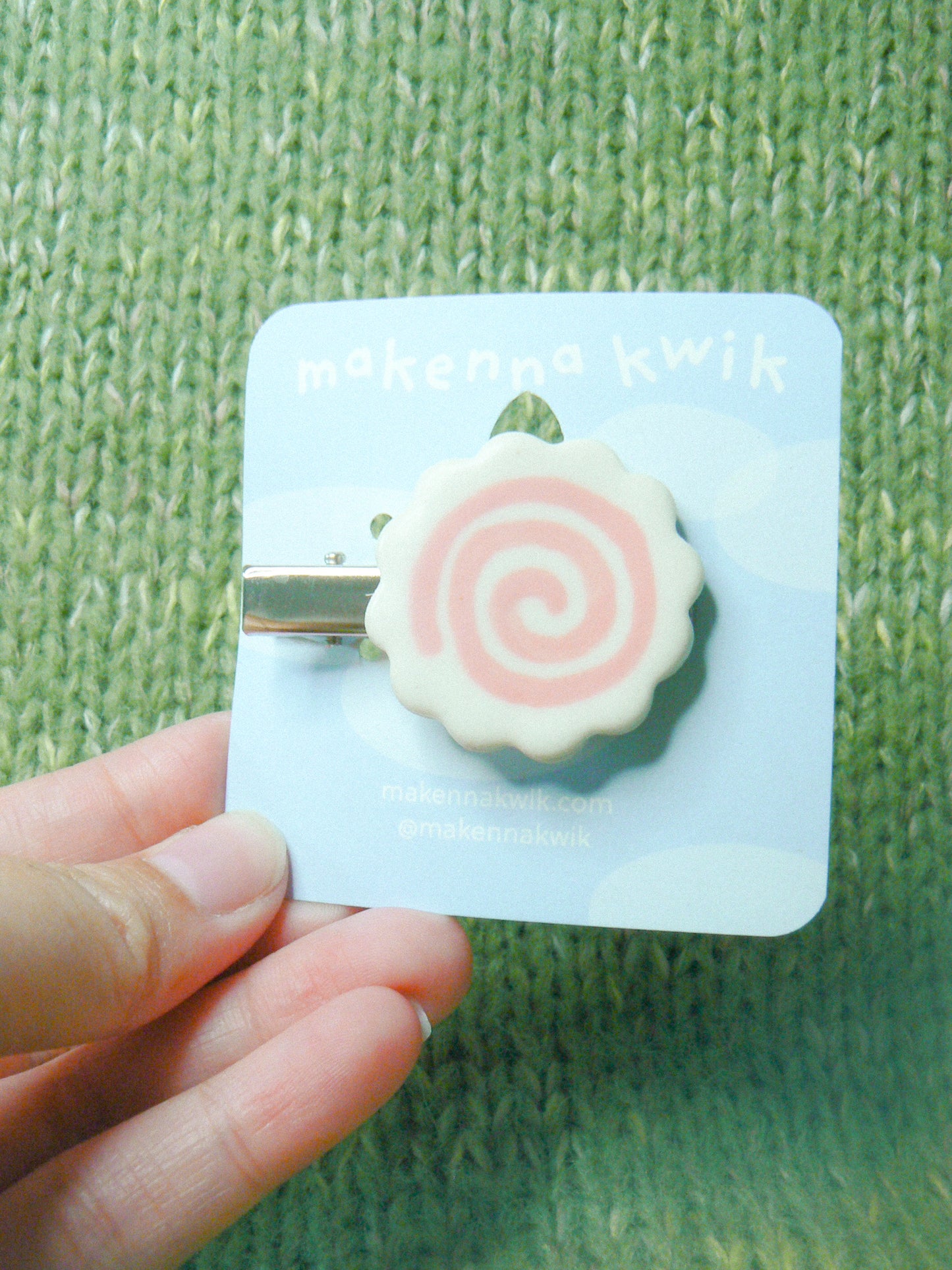 Ceramic Hair Clip - Narutomaki