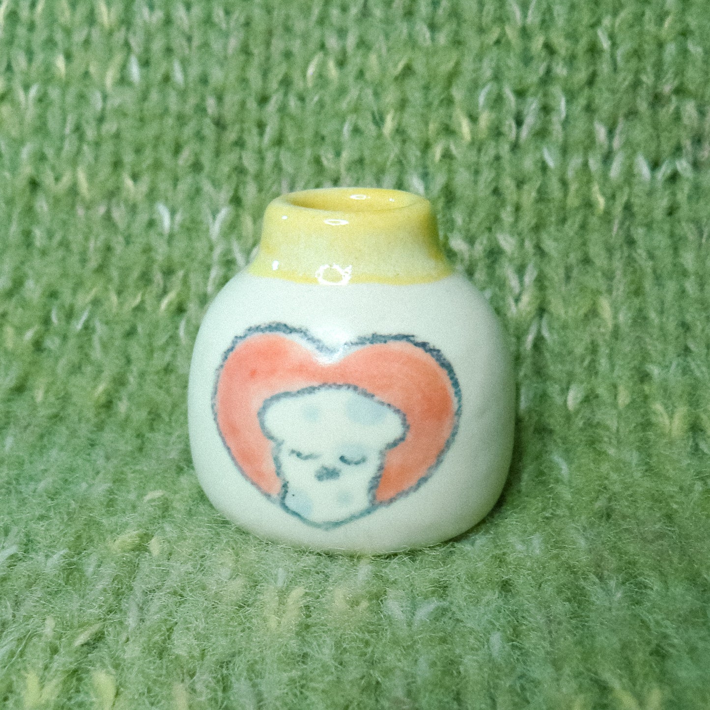 Puppy Love #1 Vase