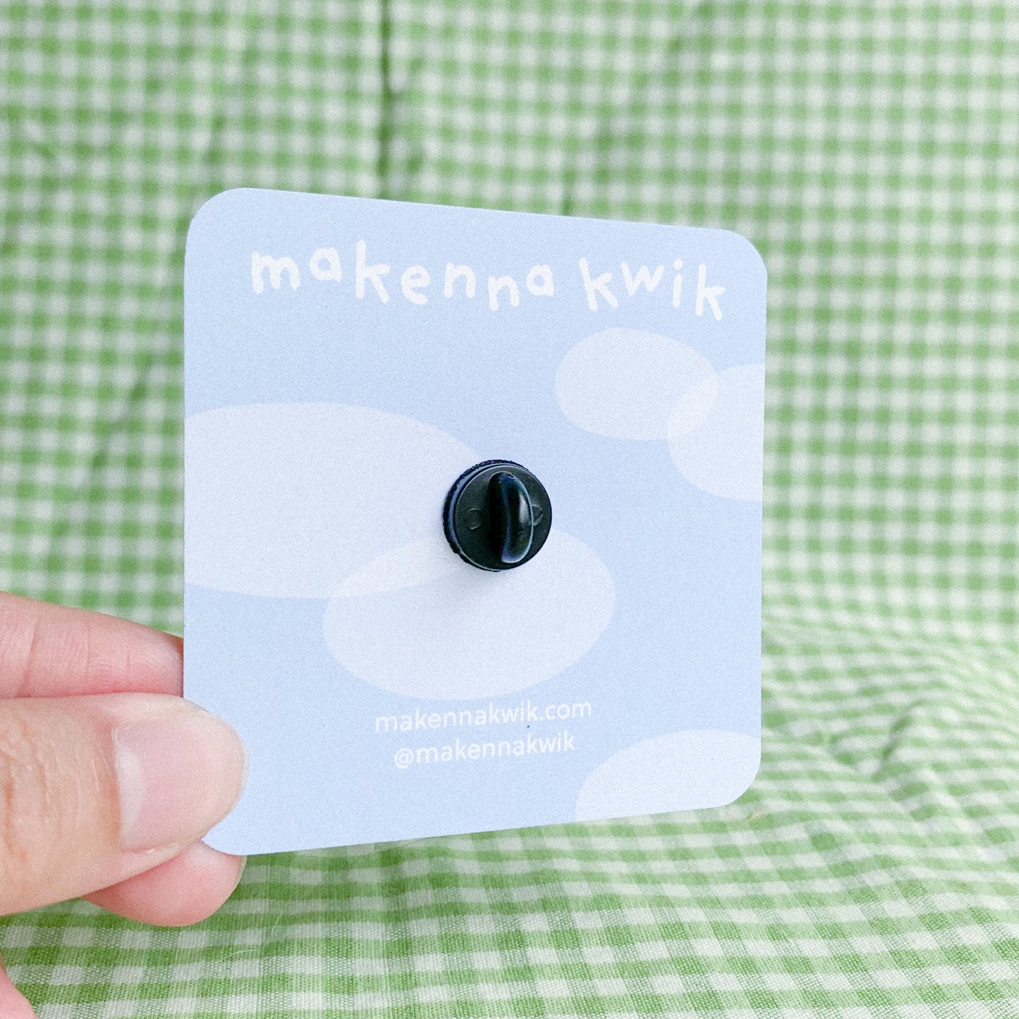 Spotty Dog Wooden Pin