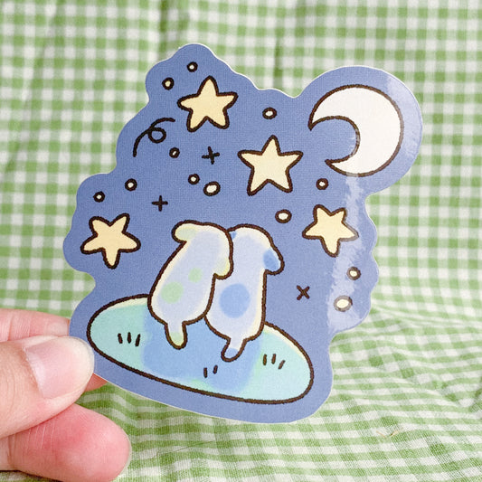 Starry Night Matte Vinyl Sticker