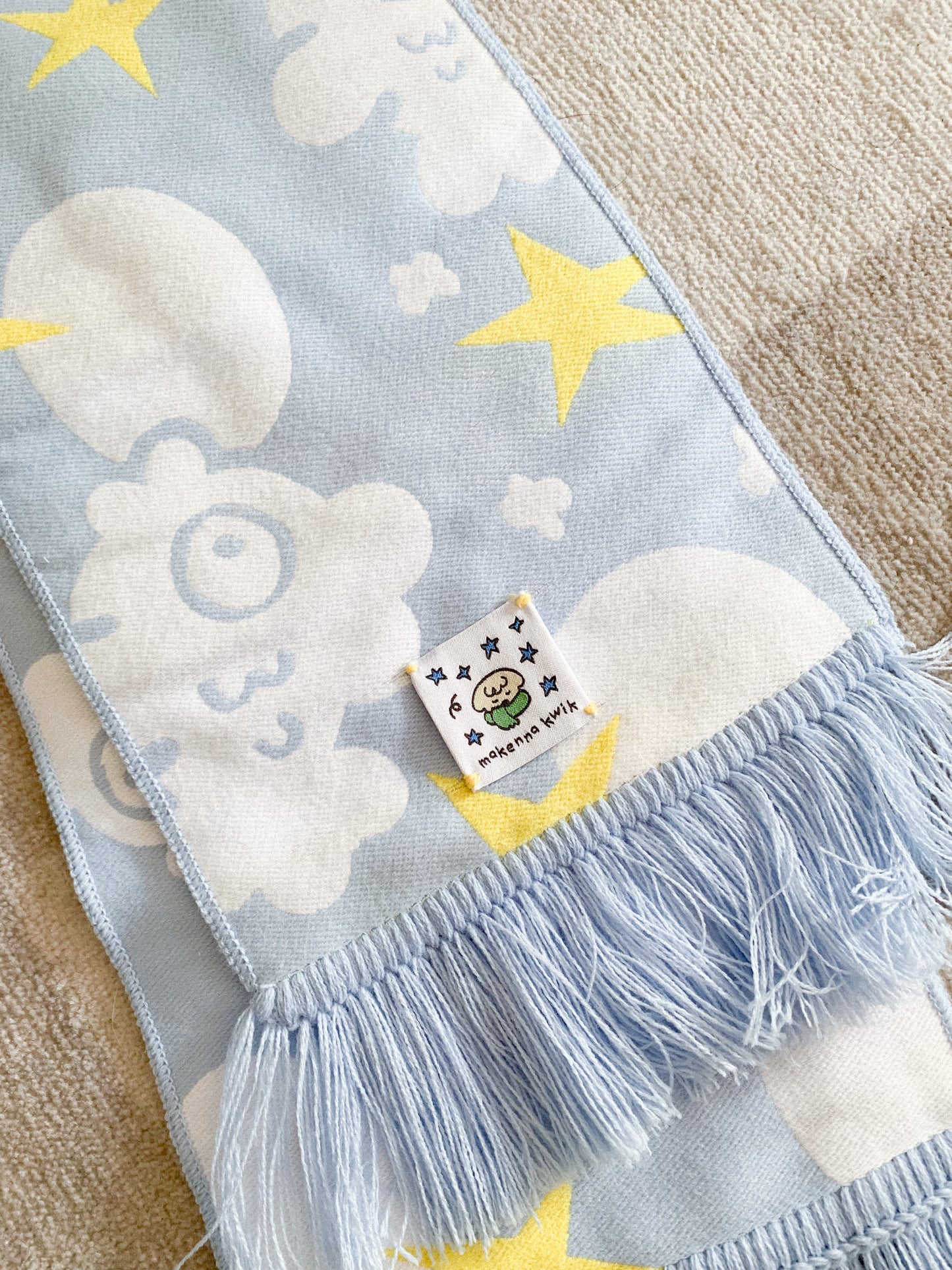 Nimbus Fish Woven Scarf