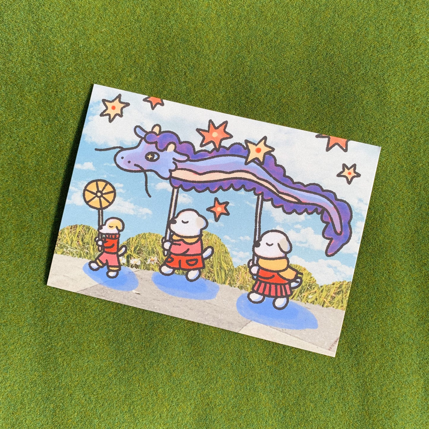 Year of the Dragon 5x7 Postcard Print