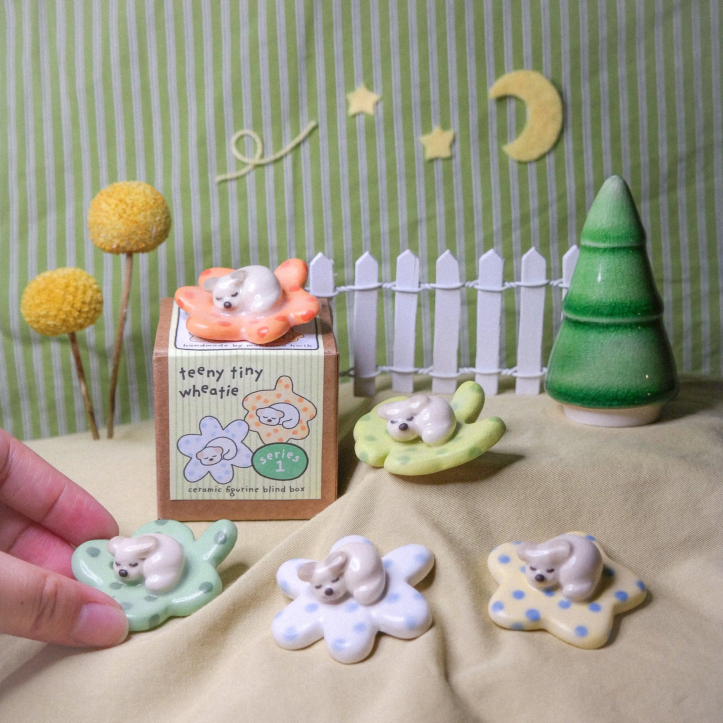 Teeny Tiny Wheatie Ceramic Figurine Blind Box