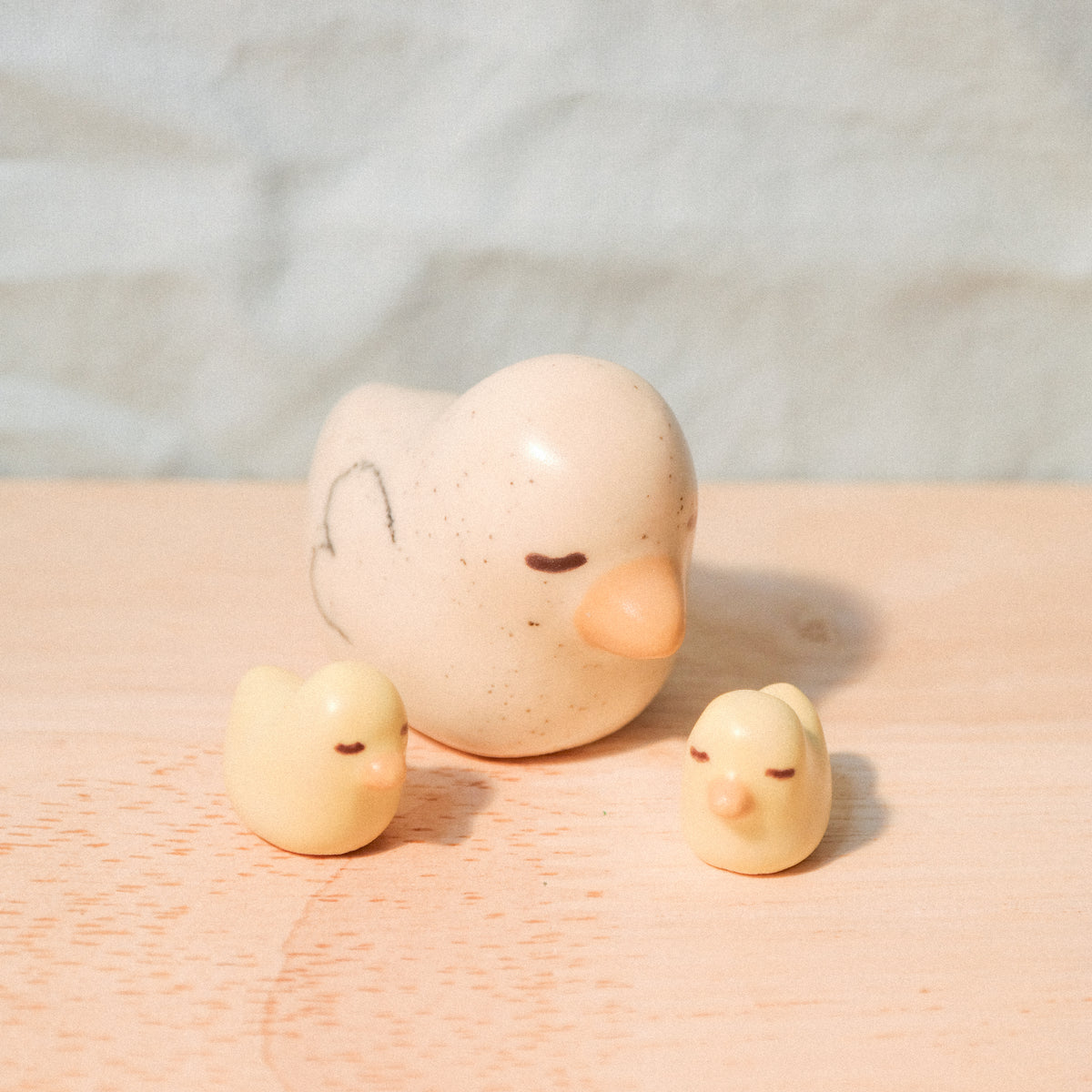 playdate! Duck Family Ceramic Figurine Set