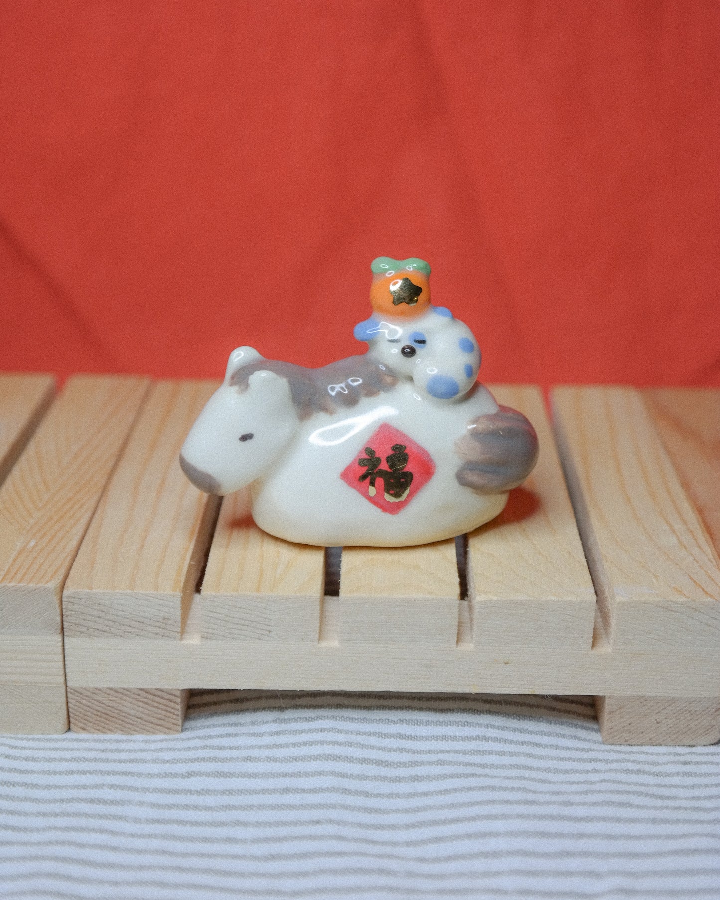Woody Makes Things x Makenna Kwik Horse + Dog Ceramic Figurine
