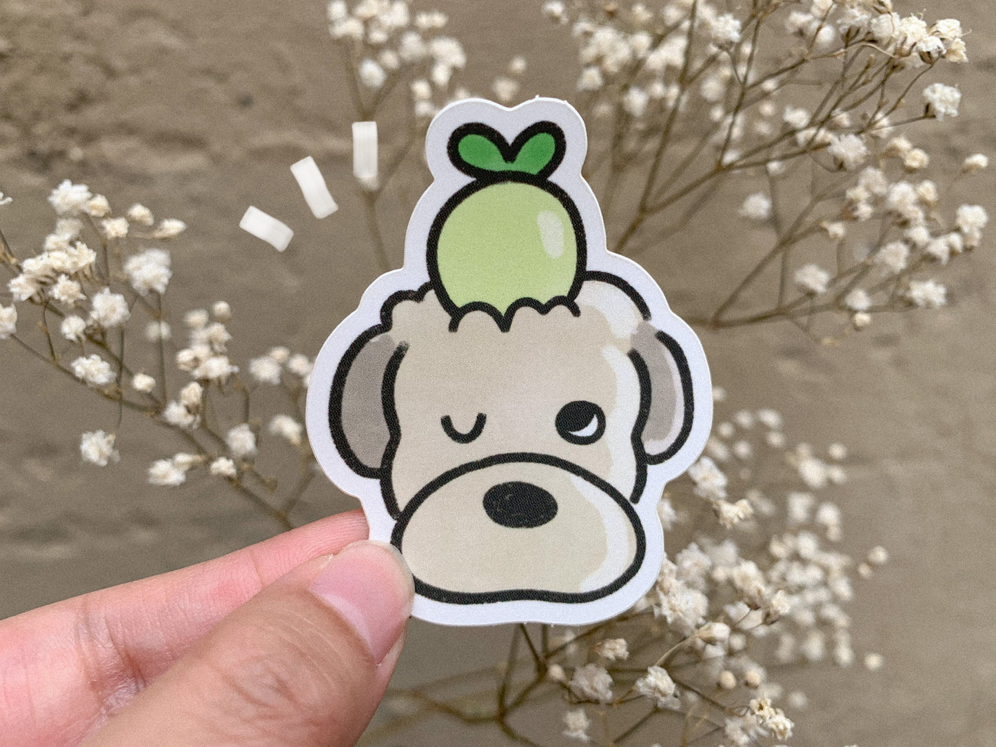 Apple Appa Matte Vinyl Sticker