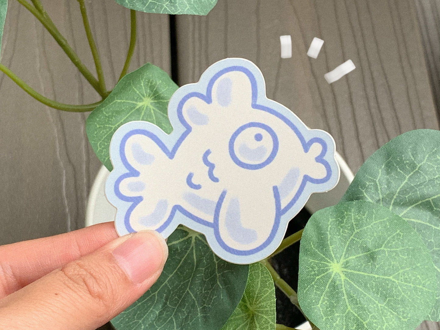 Nimbus Fish Matte Vinyl Sticker