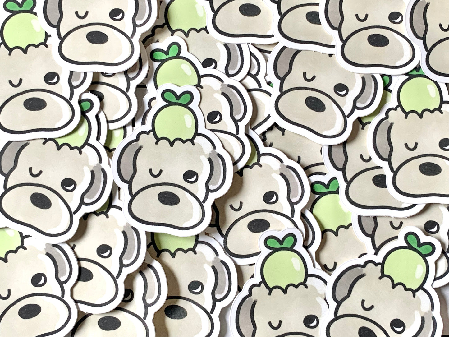 Apple Appa Matte Vinyl Sticker