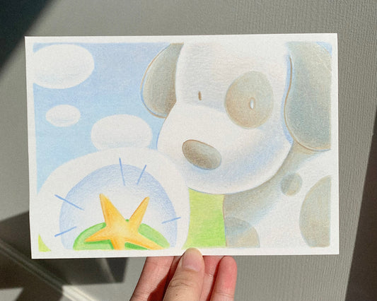 A Case of the Sniffies Framed Original Drawing
