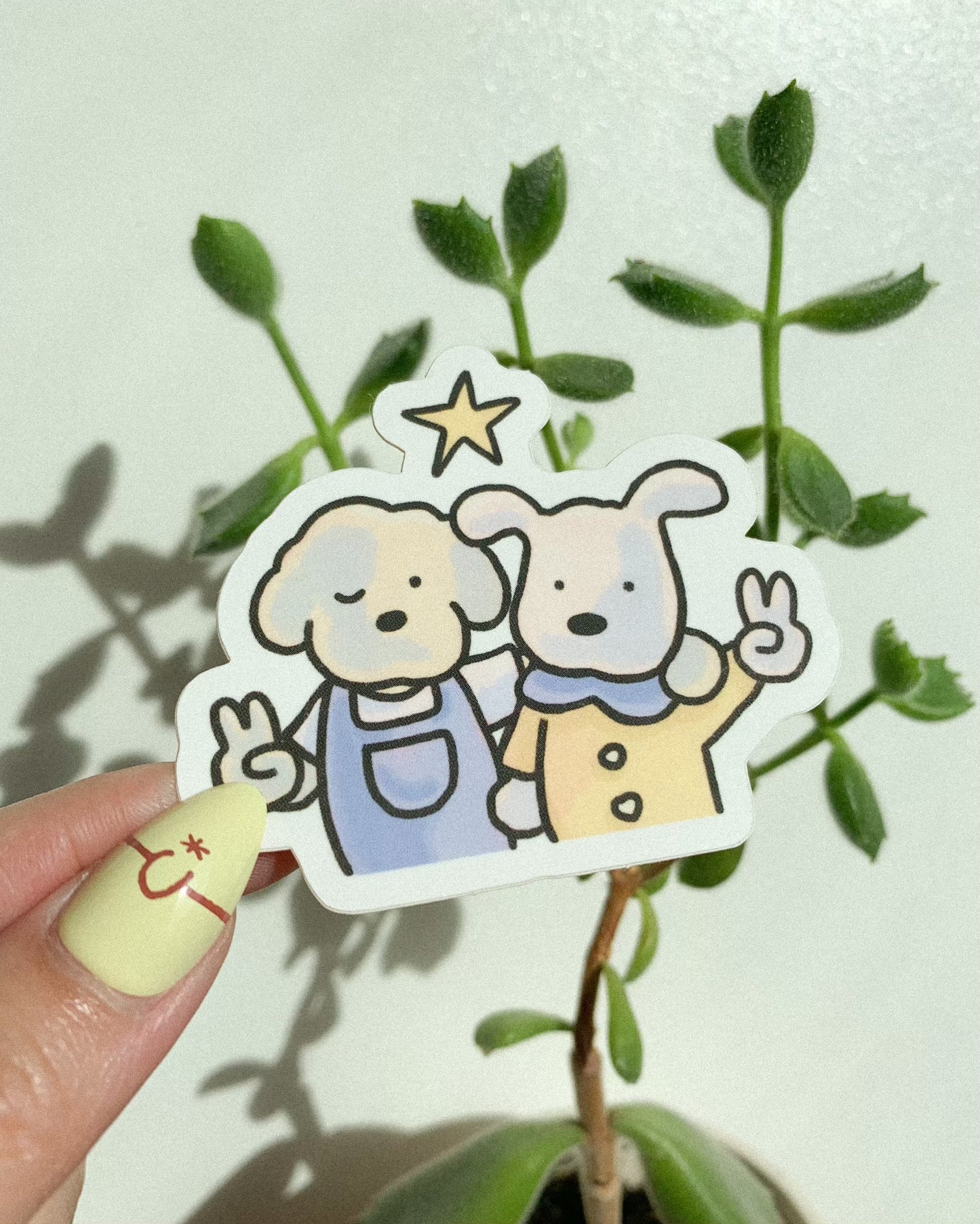 Friendship Matte Vinyl Sticker