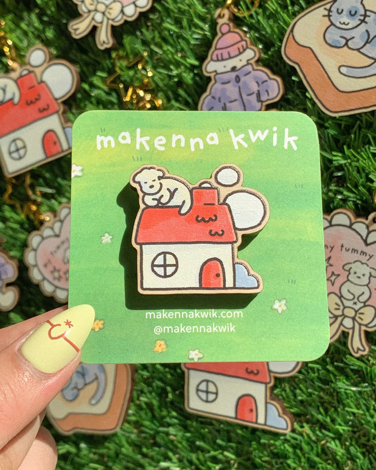 Homebody Wooden Pin