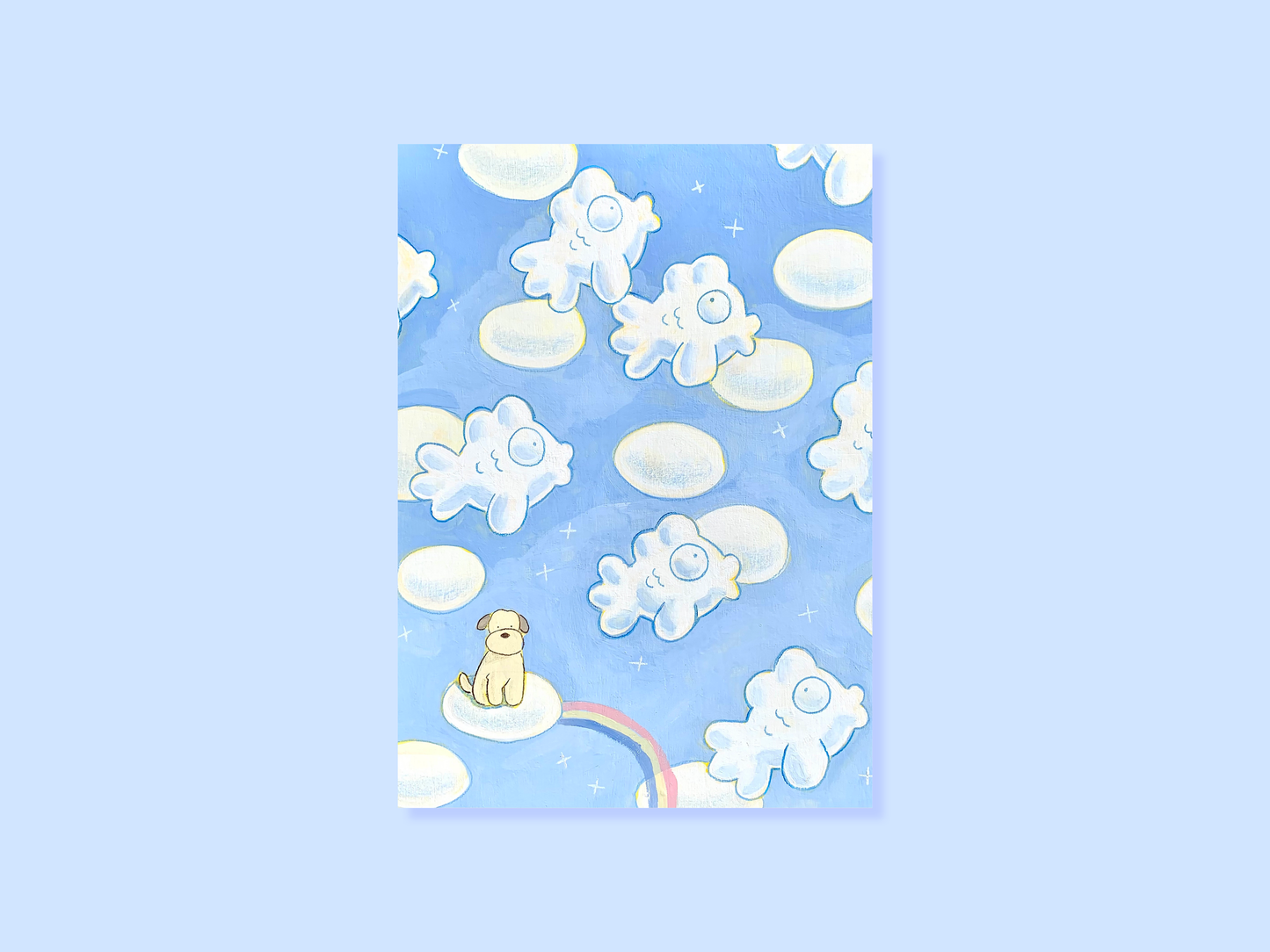 Nimbus Fish (Day) 5x7 Postcard Print