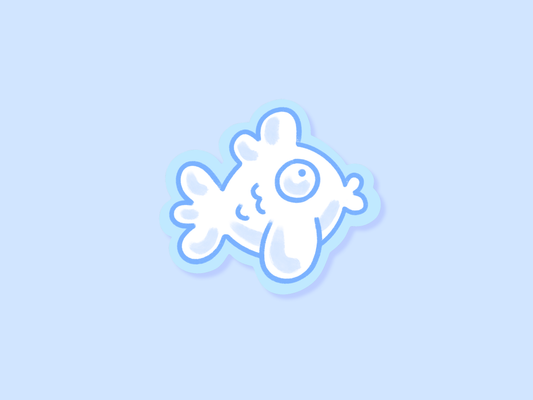 Nimbus Fish Matte Vinyl Sticker
