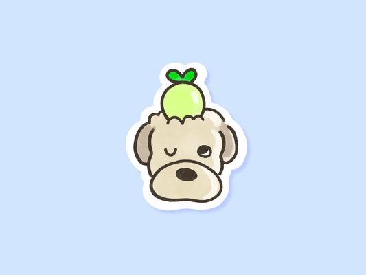 Apple Appa Matte Vinyl Sticker