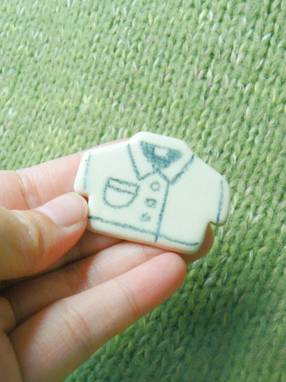 Ceramic Magnet - Shirt