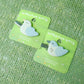 Ceramic Hair Clip - Bird