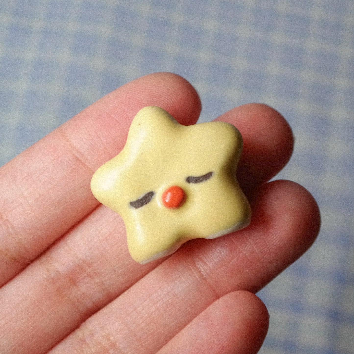 Mini Lucky Star Porcelain Figurine