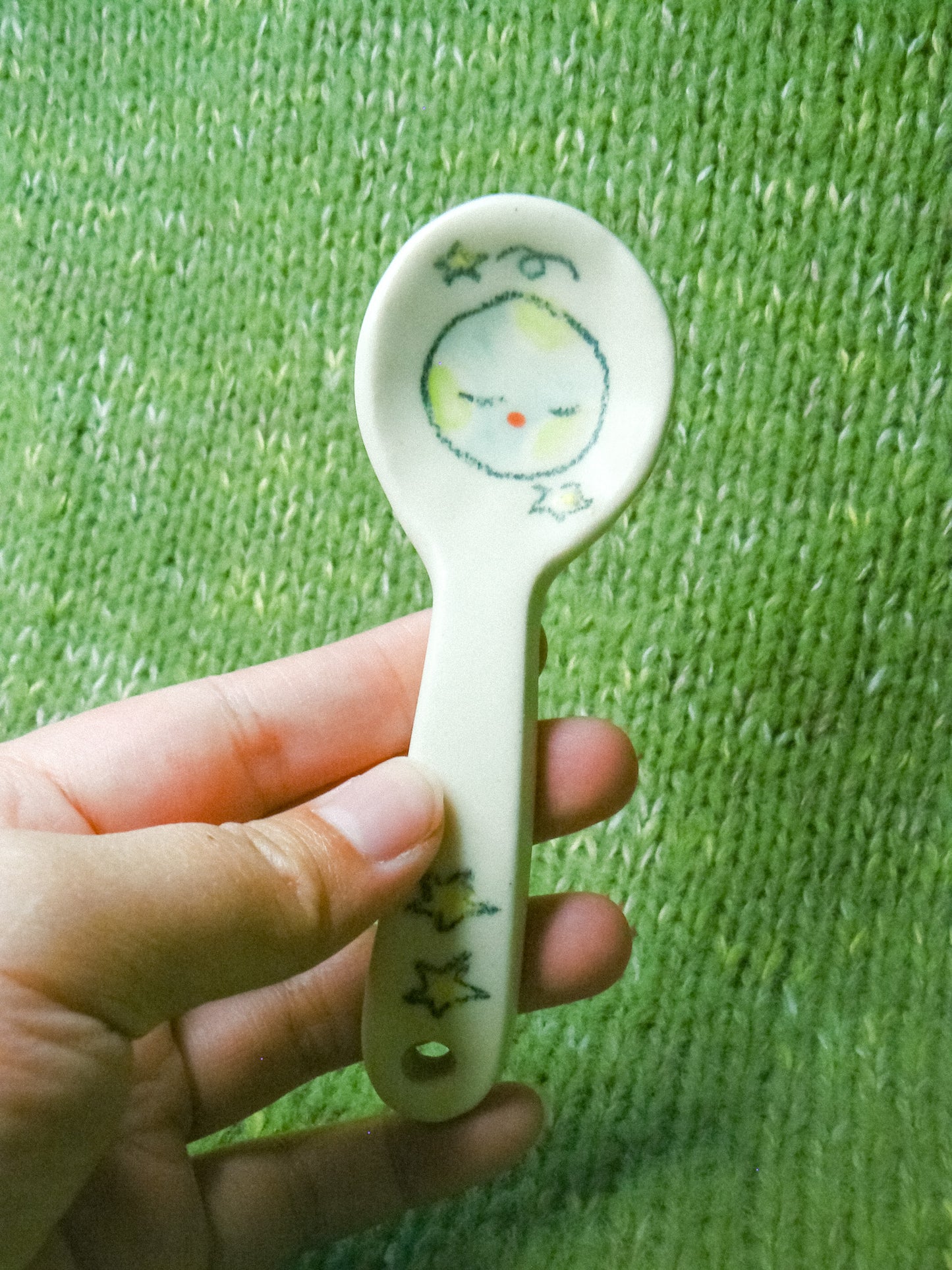 Mini Ceramic Spoon