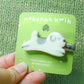 Ceramic Hair Clip - Jumping Dog