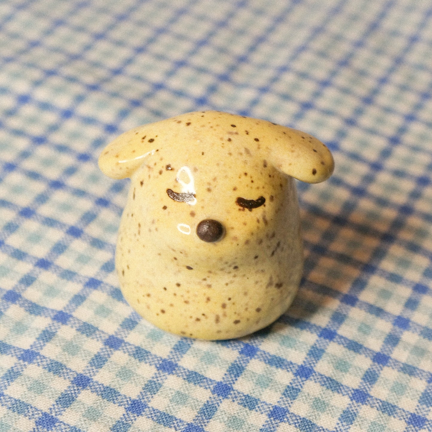 Stump Dog Figurine
