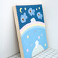 "Best Playmates" Handmade Felt Original Artwork