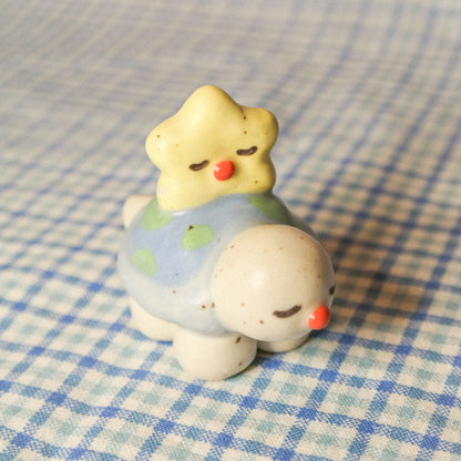 Turtle Ceramic Figurine