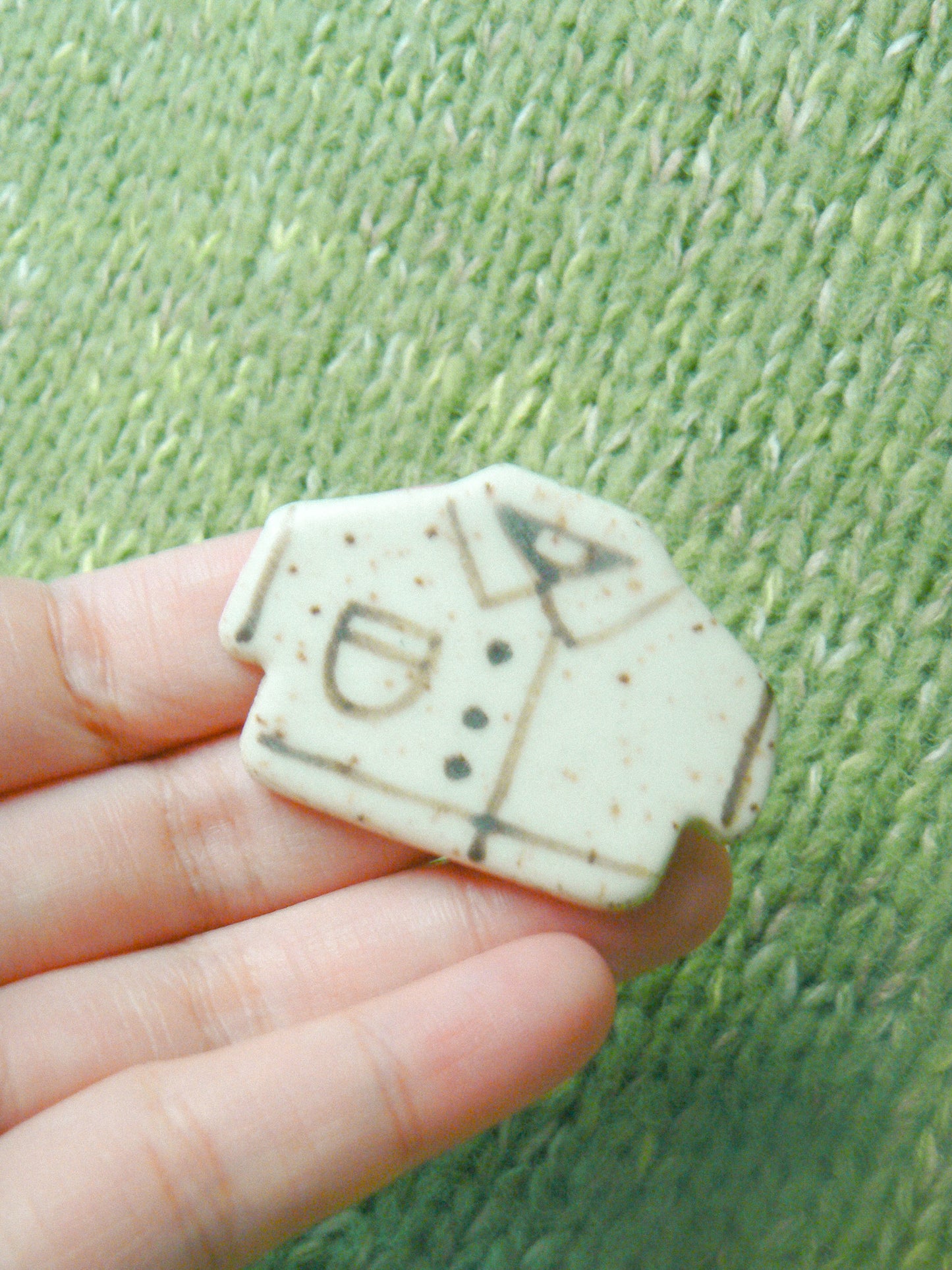 Ceramic Magnet - Shirt