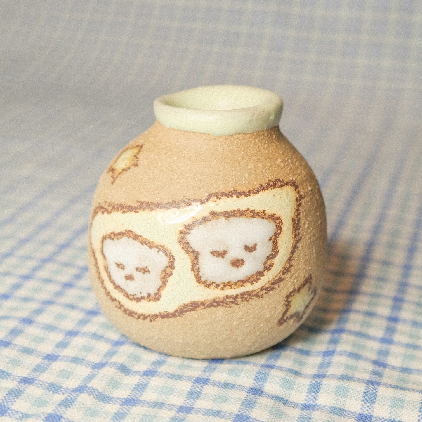 Edamame Dogs Mini Vase