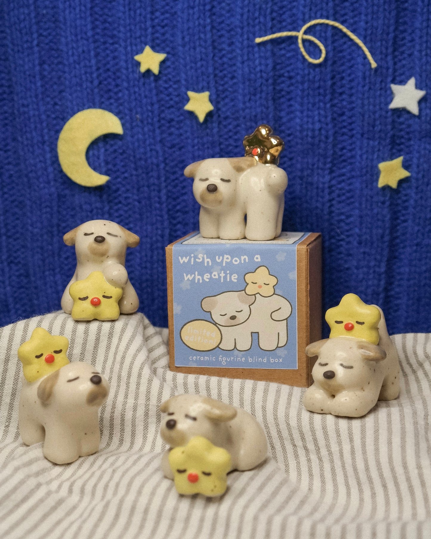 Wish Upon a Wheatie Limited Edition Ceramic Figurine Blind Box