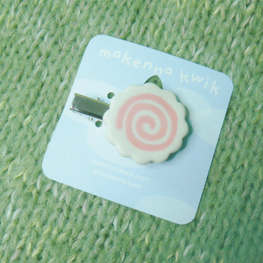 Ceramic Hair Clip - Narutomaki