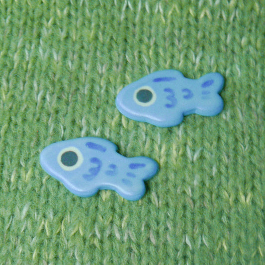 Ceramic Magnet - Fishies