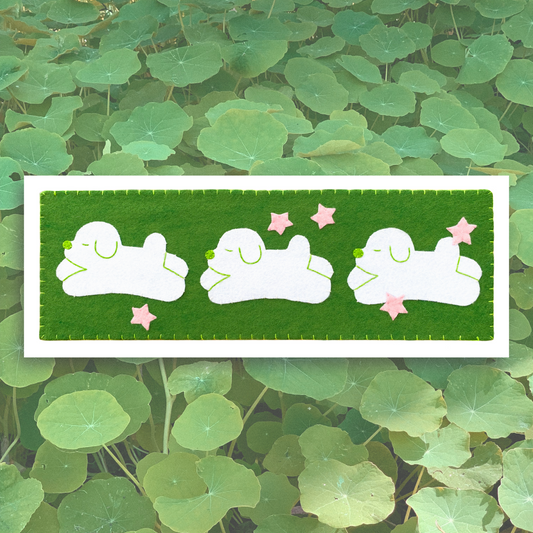 Counting Puppies 6x16 Art Print