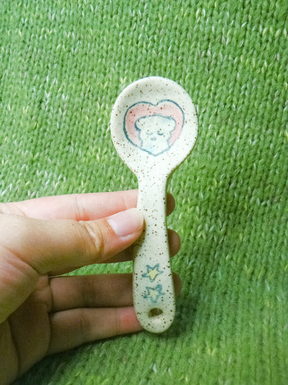 Mini Ceramic Spoon