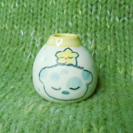 Star Doggy Vase