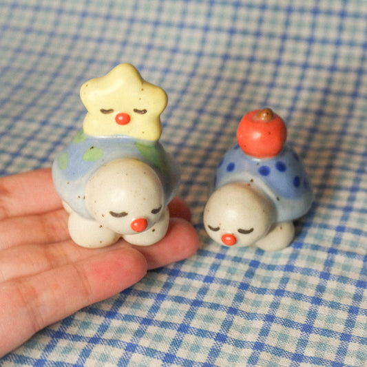 Turtle Ceramic Figurine