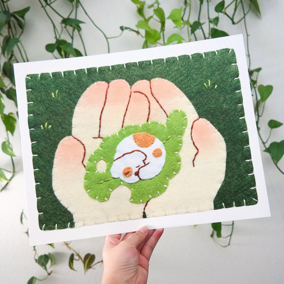 Favorite Nap Spot 11x14 Big Art Print