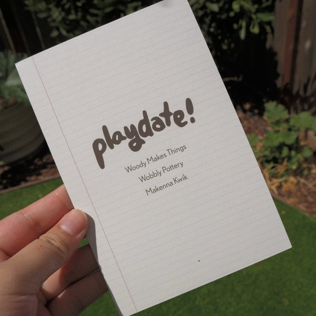 playdate! Living Room Postcard Print