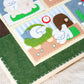 "The Puppy House" Handmade Felt Original Artwork