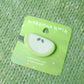 Ceramic Hair Clip - Apple Slice
